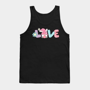 Gnome Love Spring Tank Top